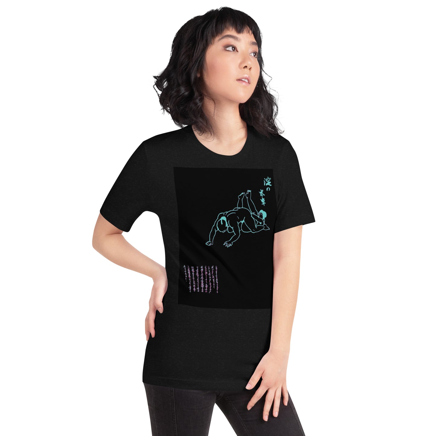 Unisex t-shirt  "56 YODO NO SUISHA" Blue